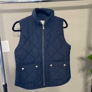 Navy JCREW vest